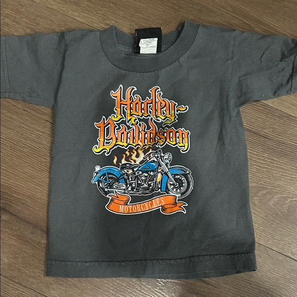 Harley-Davidson Kids Charcoal Tee OHIO bike week 2016